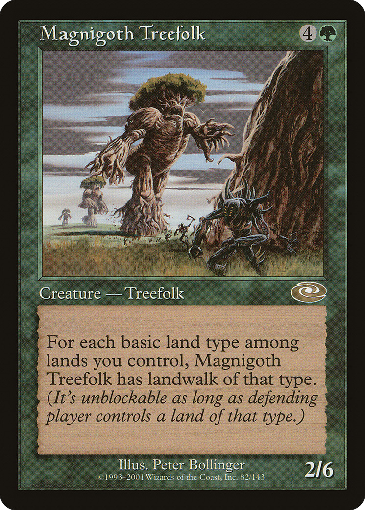 {R} Magnigoth Treefolk [Planeshift][PLS 082]