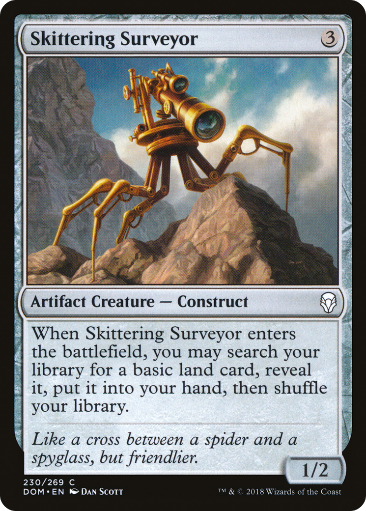 {C} Skittering Surveyor [Dominaria][DOM 230]