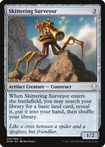 {C} Skittering Surveyor [Dominaria][DOM 230]