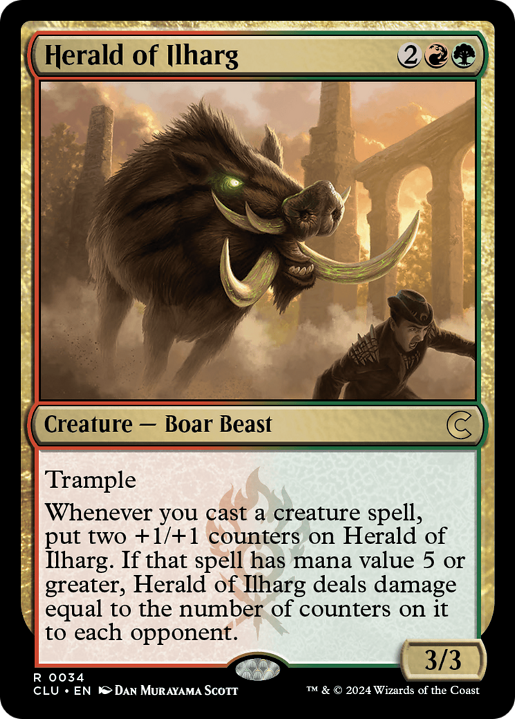 {R} Herald of Ilharg [Ravnica: Clue Edition][CLU 034]