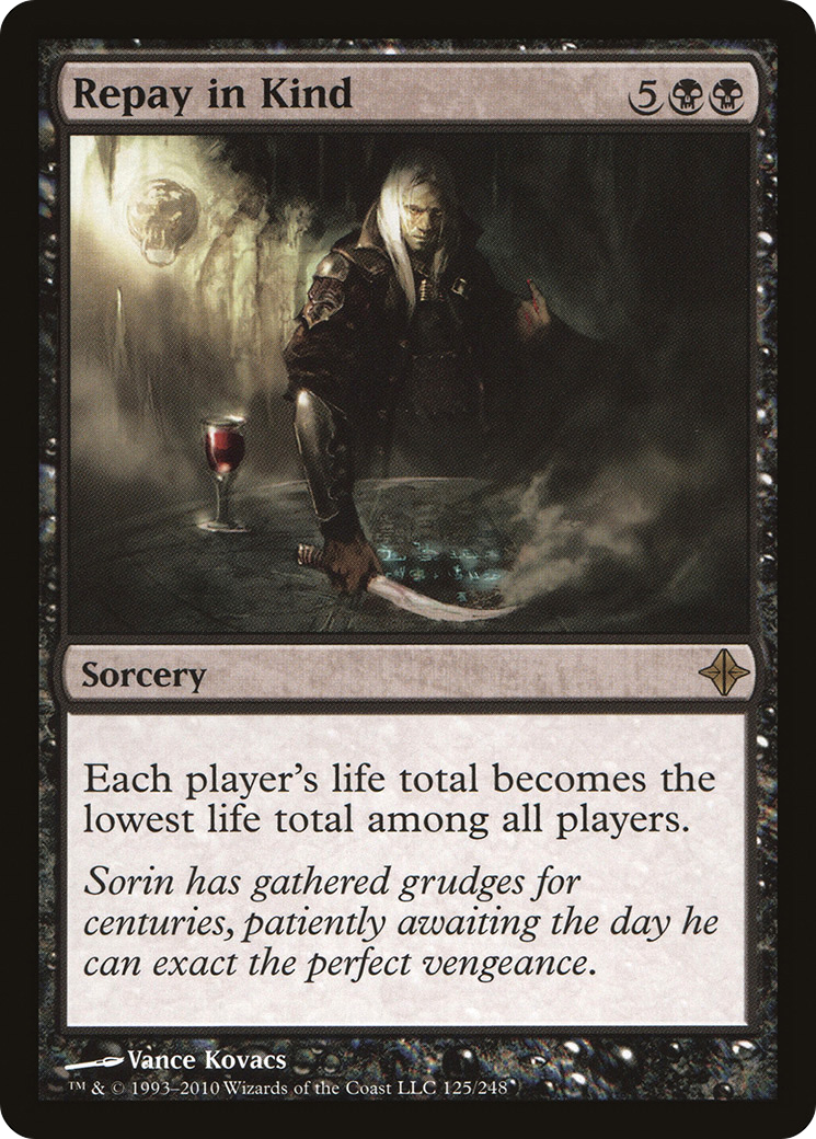 {R} Repay in Kind [Rise of the Eldrazi][ROE 125] - Misty Mountain Games