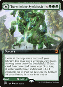 {R} Turntimber Symbiosis // Turntimber, Serpentine Wood (Extended Art) [Zendikar Rising][ZNR 364]