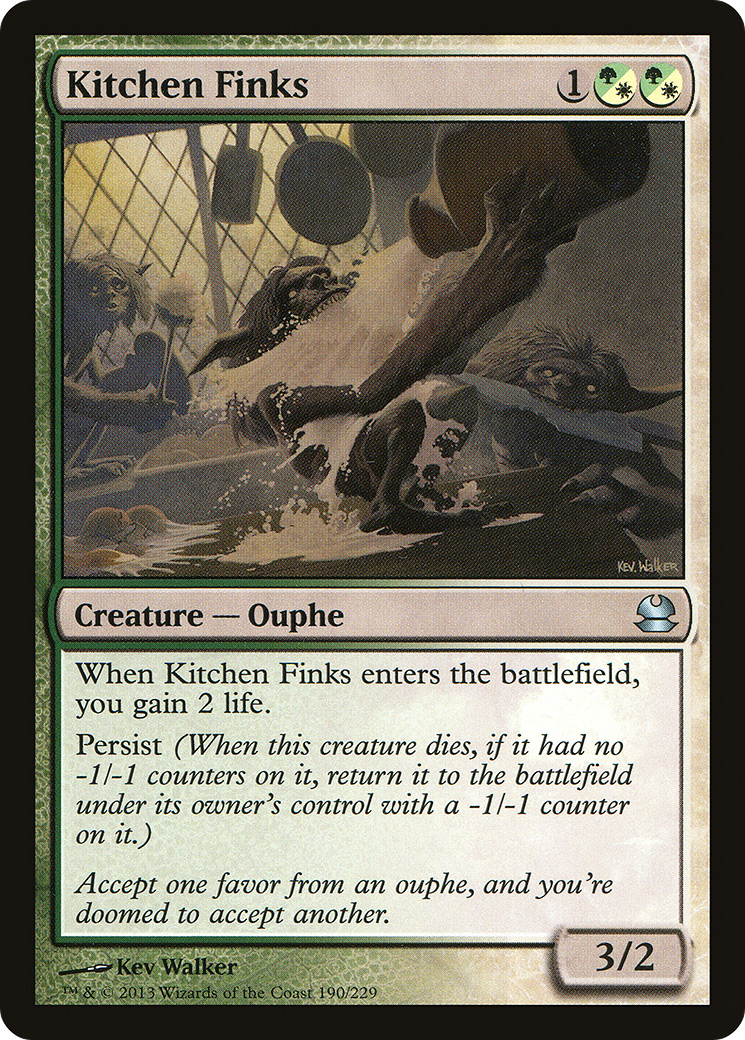 {C} Kitchen Finks [Modern Masters][MMA 190]