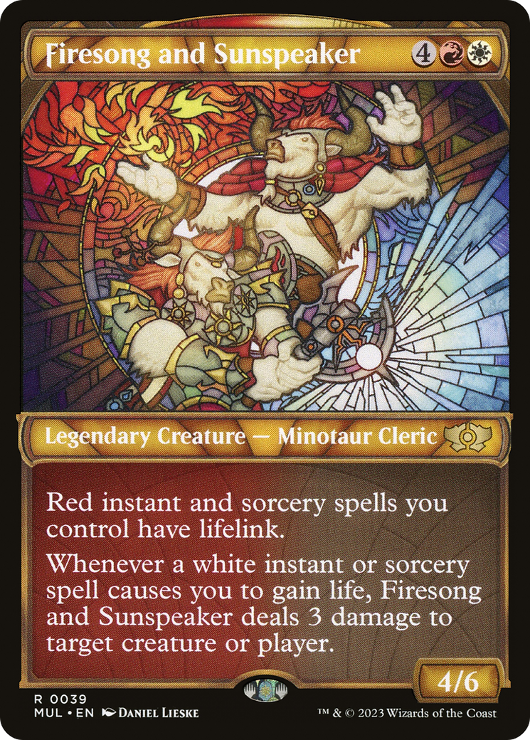 {R} Firesong and Sunspeaker [Multiverse Legends][MUL 039]