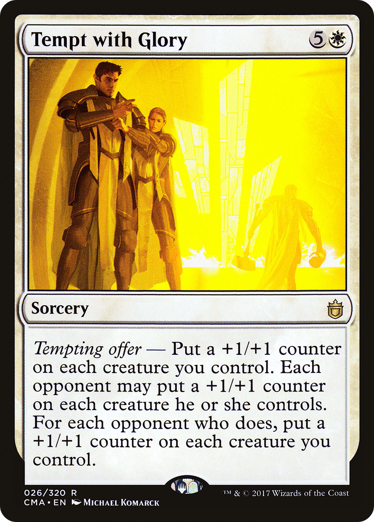 {R} Tempt with Glory [Commander Anthology][CMA 026]