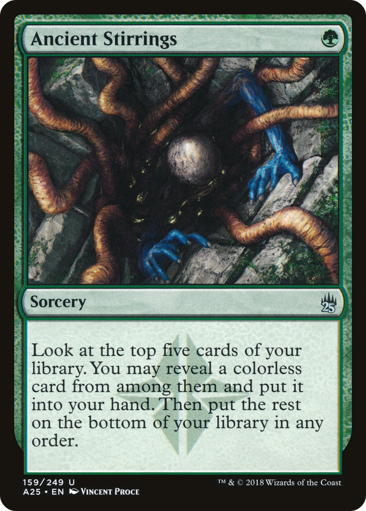 {C} Ancient Stirrings [Masters 25][A25 159]