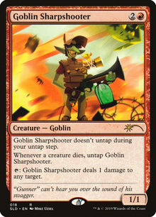 {R} Goblin Sharpshooter [Secret Lair Drop Series][SLD 018] - Misty Mountain Games