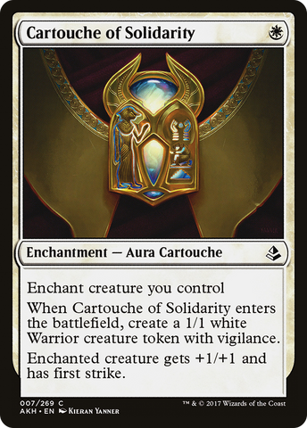 {C} Cartouche of Solidarity [Amonkhet][AKH 007]