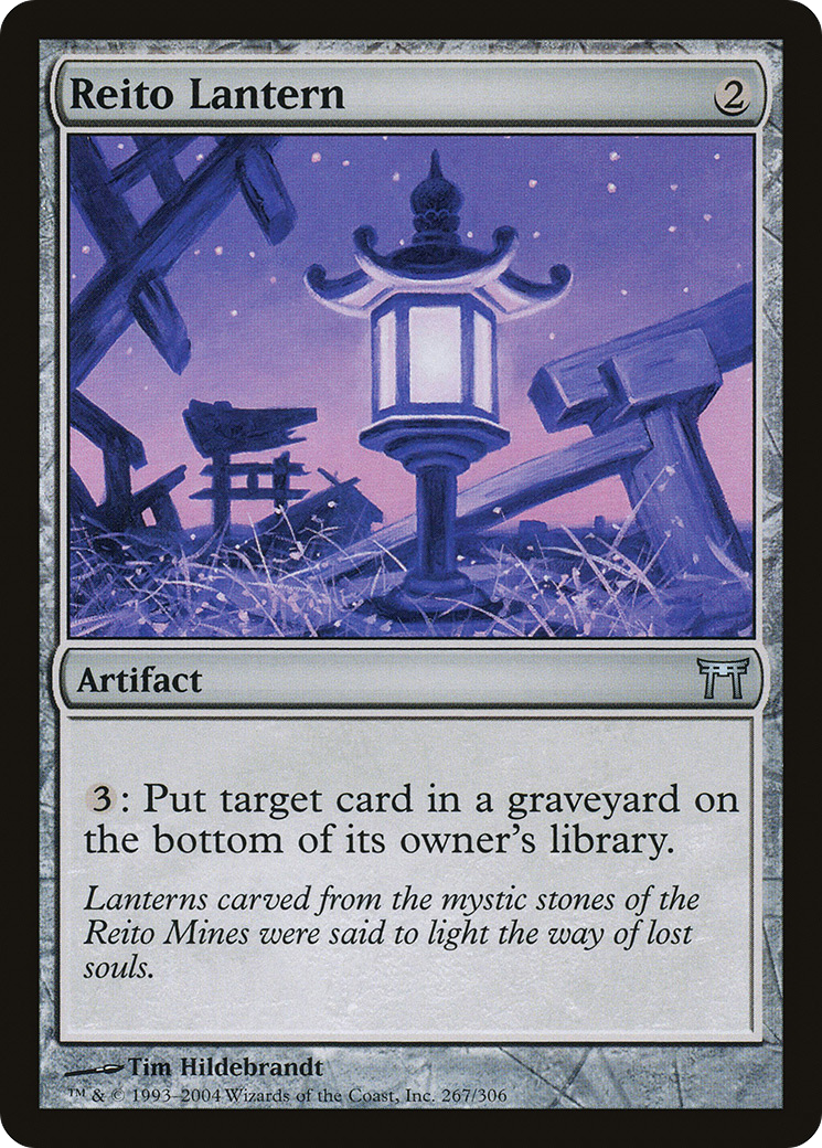 {C} Reito Lantern [Champions of Kamigawa][CHK 267]