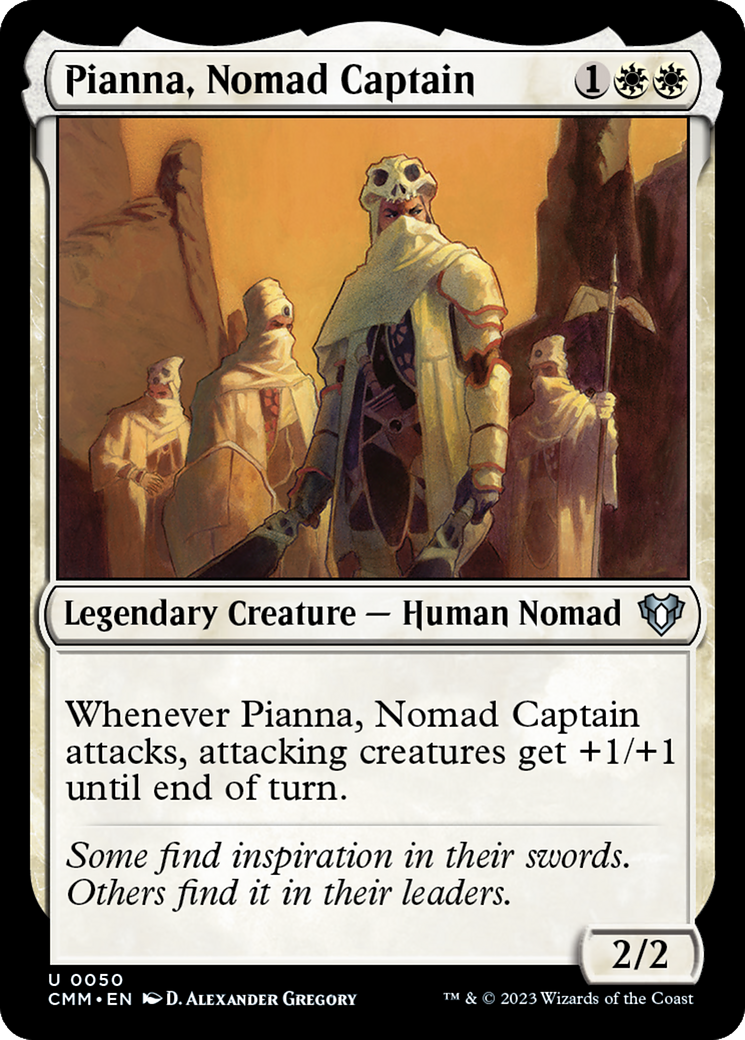 {C} Pianna, Nomad Captain [Commander Masters][CMM 050]