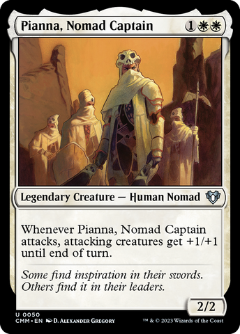 {C} Pianna, Nomad Captain [Commander Masters][CMM 050]
