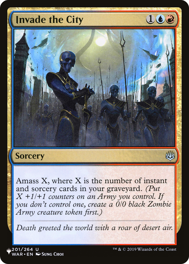 Invade the City [LIST 201/264]