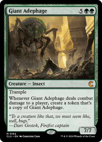 {R} Giant Adephage [Ravnica: Clue Edition][CLU 164]