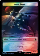 {T} Soldier // Alien Insect Double-Sided Token (Surge Foil) [Doctor Who Tokens][TWHO 40//51]