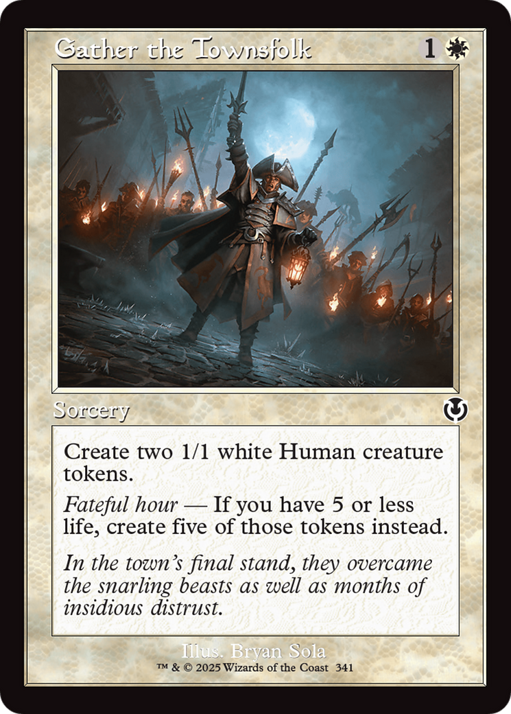 {C} Gather the Townsfolk (Retro Frame) [Innistrad Remastered][INR 341]