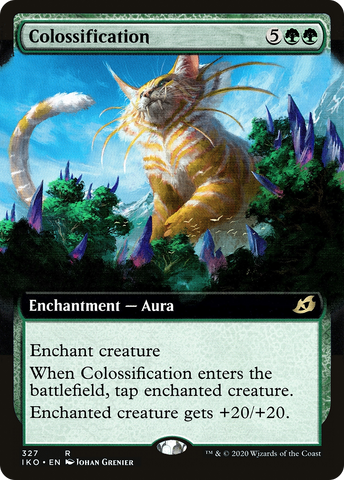{R} Colossification (Extended Art) [Ikoria: Lair of Behemoths][IKO 327]