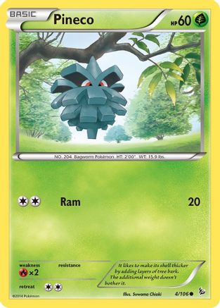 [PKM] Pineco (4/106) [XY: Flashfire]