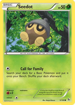 [PKM] Seedot (5/106) [XY: Flashfire]