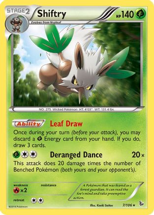 [PKM-R] Shiftry (7/106) [XY: Flashfire]