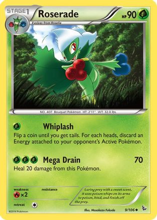 [PKM] Roserade (9/106) [XY: Flashfire]