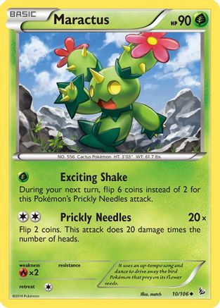 [PKM] Maractus (10/106) [XY: Flashfire]