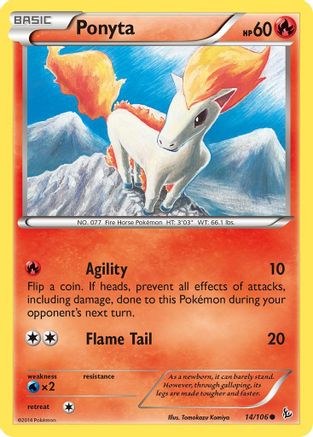 [PKM] Ponyta (14/106) [XY: Flashfire]