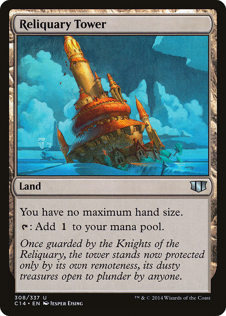 {C} Reliquary Tower [Commander 2014][C14 308]