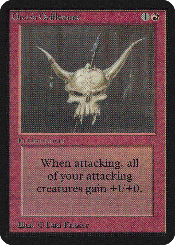 {C} Orcish Oriflamme [Alpha Edition][LEA 166]