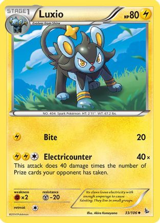 [PKM] Luxio (33/106) [XY: Flashfire]