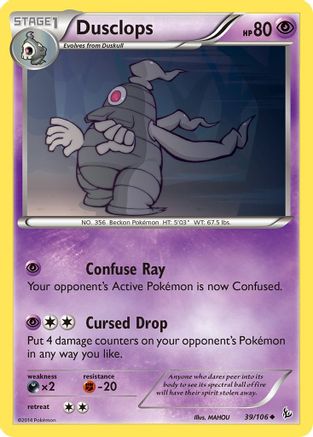 [PKM] Dusclops (39/106) [XY: Flashfire]