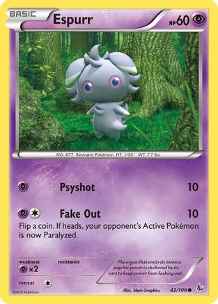 [PKM] Espurr (42/106) [XY: Flashfire]