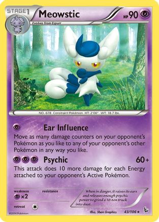 [PKM] Meowstic (43/106) [XY: Flashfire]