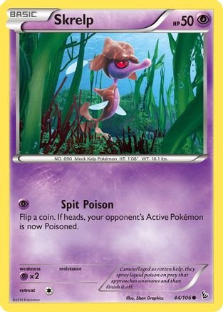 [PKM] Skrelp (44/106) [XY: Flashfire]