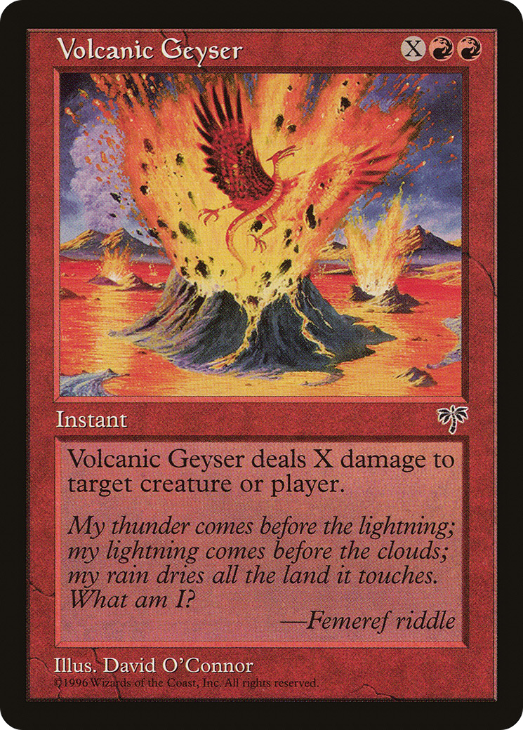 {C} Volcanic Geyser [Mirage][MIR 202] - Misty Mountain Games