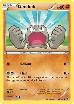 [PKM] Geodude (45/106) [XY: Flashfire]