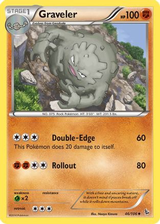 [PKM-C] Graveler (46/106) [XY: Flashfire]