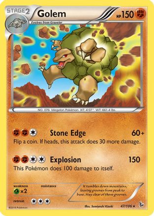 [PKM] Golem (47/106) [XY: Flashfire]
