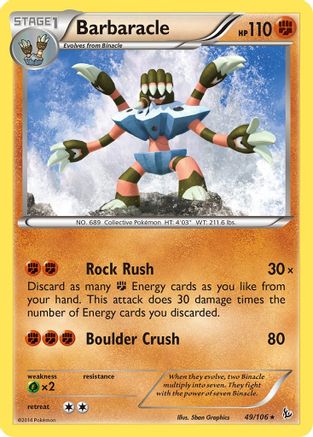 [PKM] Barbaracle (49/106) [XY: Flashfire]