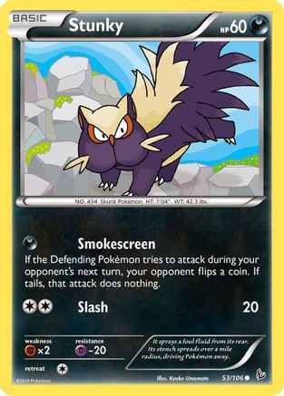 [PKM] Stunky (53/106) [XY: Flashfire]