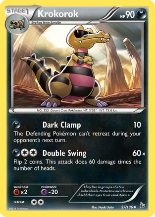 [PKM] Krokorok (57/106) [XY: Flashfire]