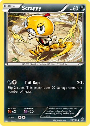 [PKM] Scraggy (58/106) [XY: Flashfire]