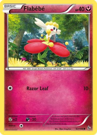 [PKM] Flabebe (63/106) [XY: Flashfire]