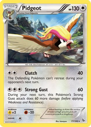 [PKM-R] Pidgeot (77/106) [XY: Flashfire]