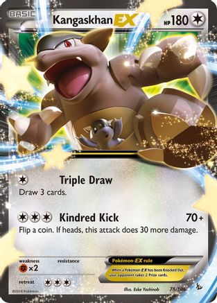 [PKM-R] Kangaskhan EX (78/106) [XY: Flashfire]