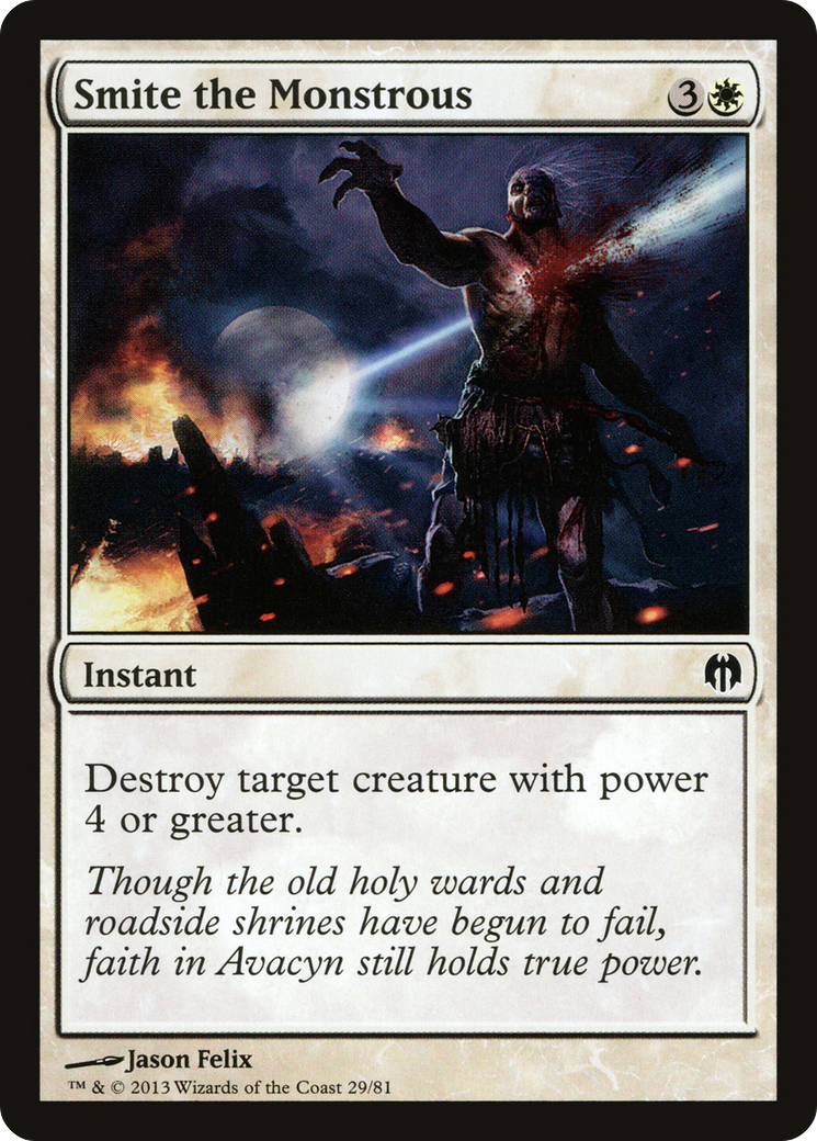 {C} Smite the Monstrous [Duel Decks: Heroes vs. Monsters][DDL 029]