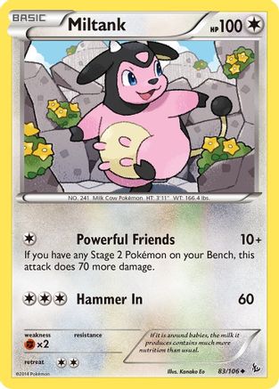 [PKM] Miltank (83/106) [XY: Flashfire]