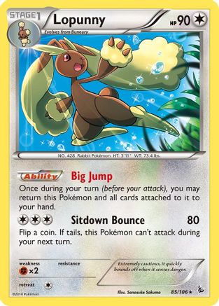 [PKM-R] Lopunny (85/106) [XY: Flashfire]