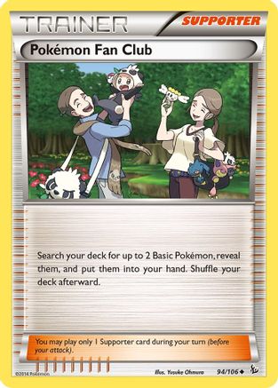 [PKM] Pokemon Fan Club (94/106) [XY: Flashfire]