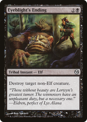 {C} Eyeblight's Ending [Duels of the Planeswalkers][DPA 025]