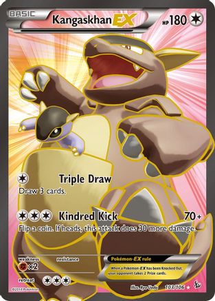 [PKM-R] Kangaskhan EX (103/106) [XY: Flashfire]